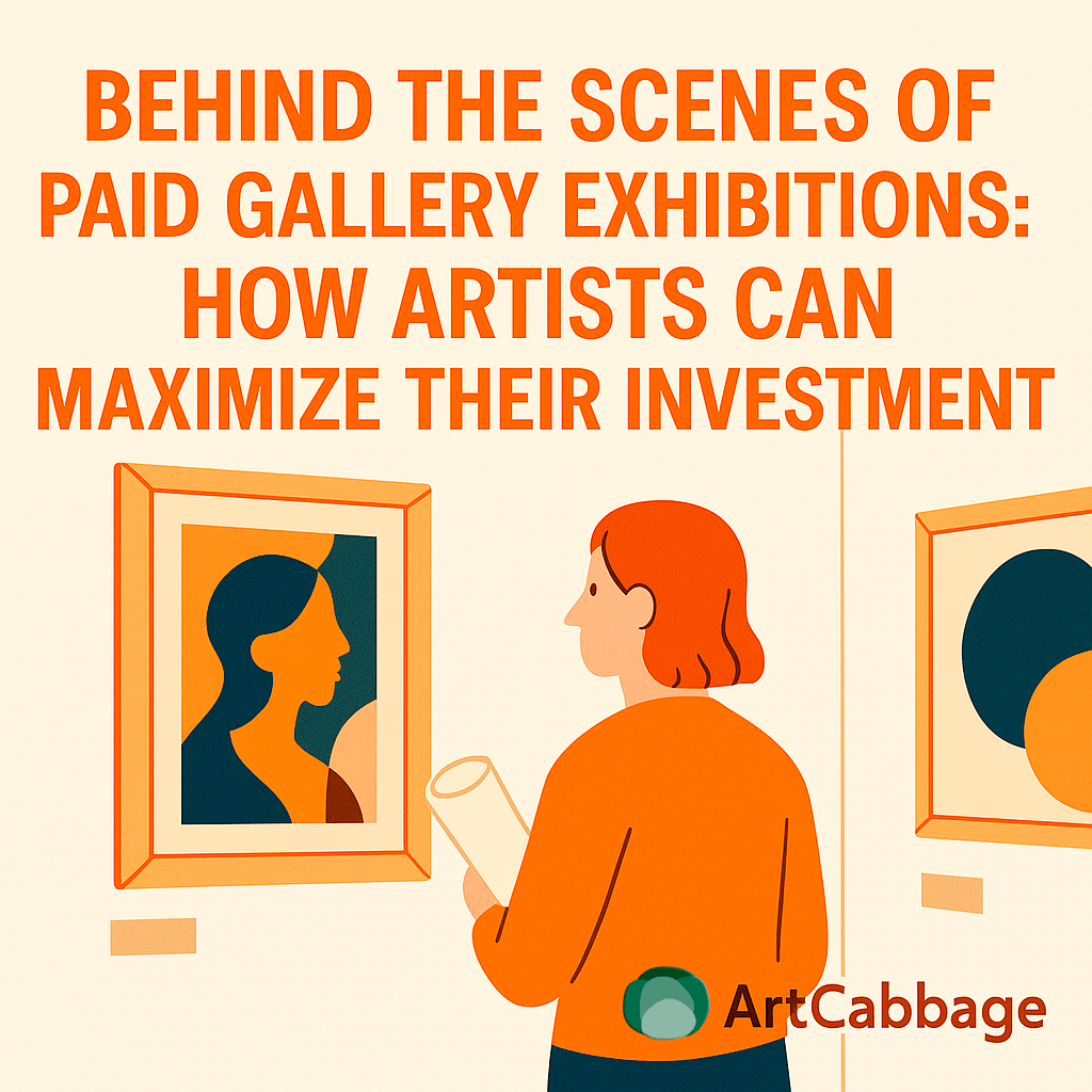 Tips for paid gallery exhibitions – ArtCabbage